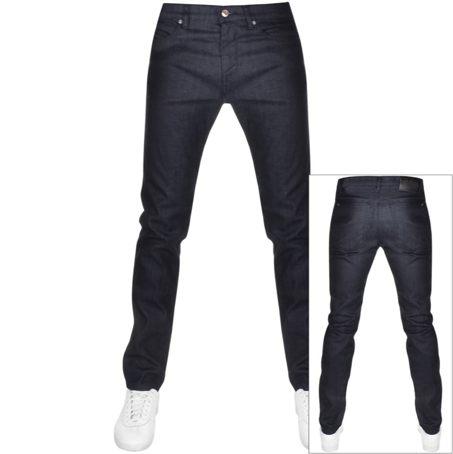 Alternative Image for ProductHUGO 708 Slim Fit Jeans Navy1